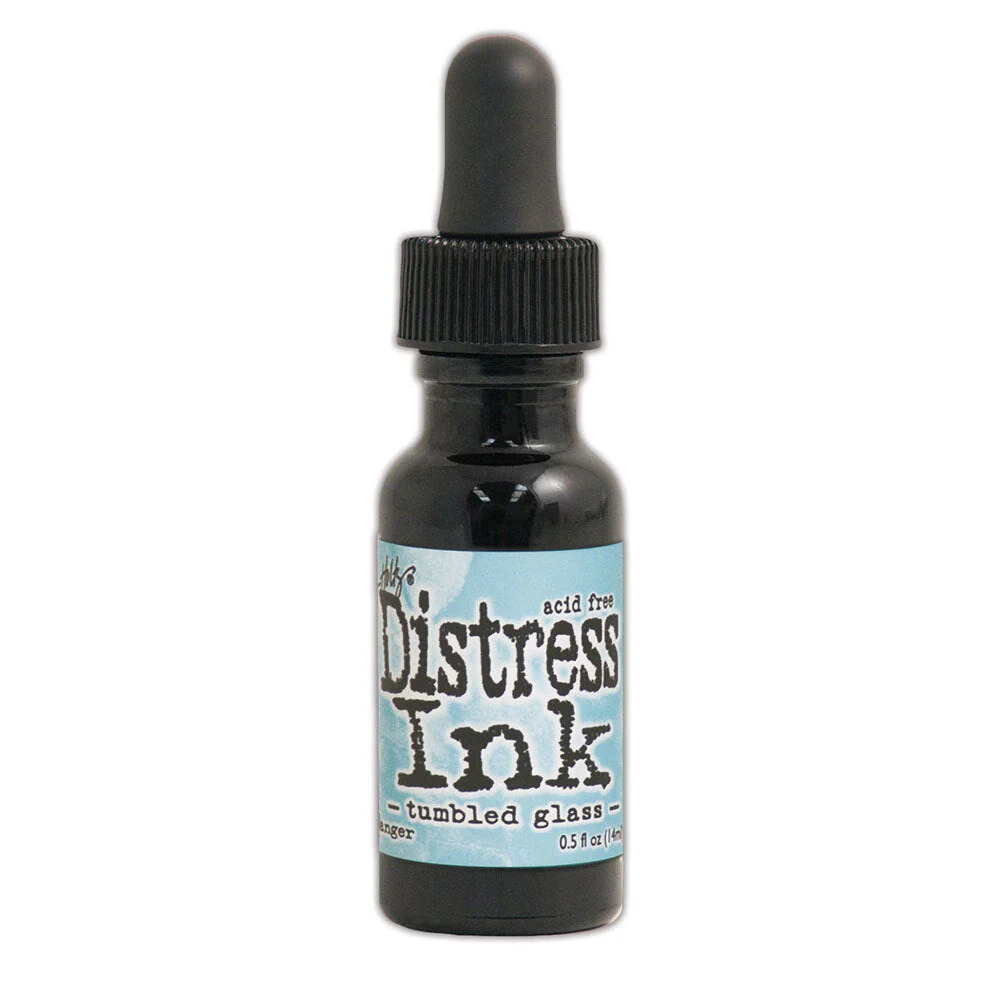 Distress Ink Re-Inker Tumbled Glass