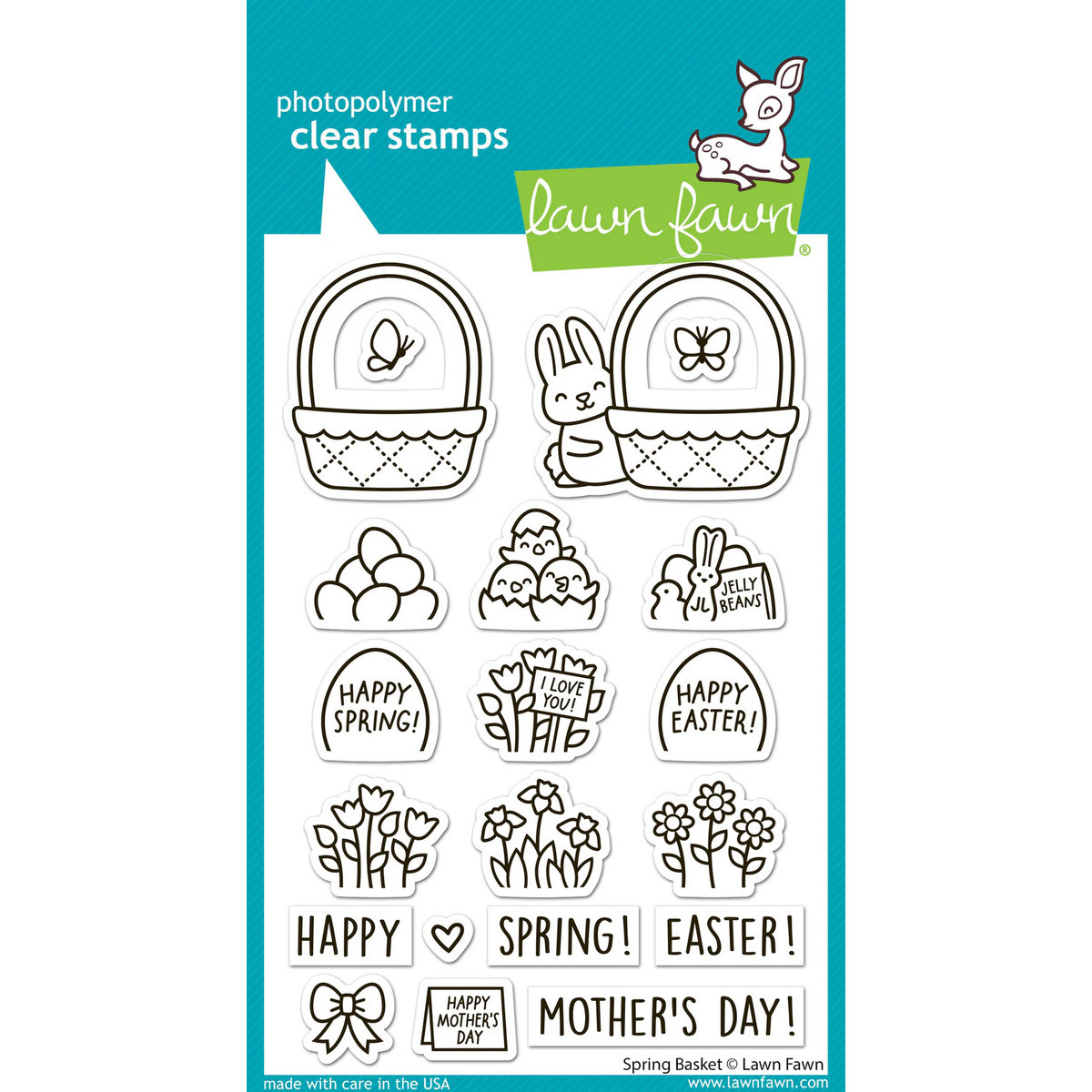 Clear Stamp Spring Basket Clear Stamp Spring Basket