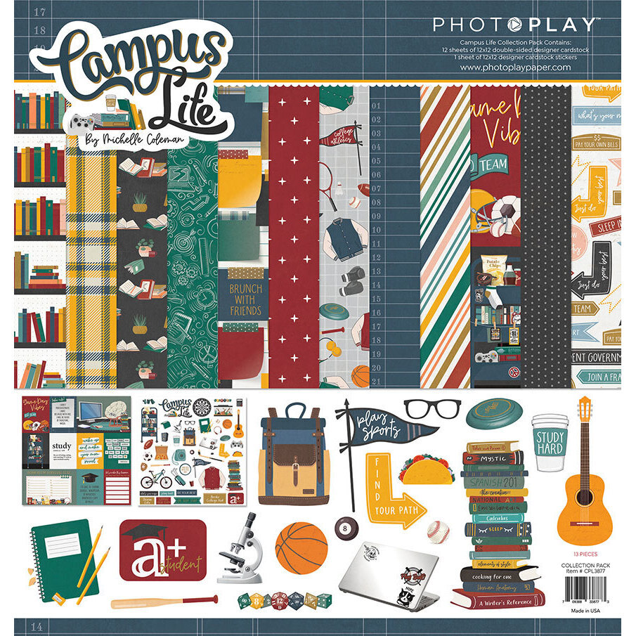 Campus Life Boy 12*12 Collection Kit Campus Life Boy 12*12 Collection Kit