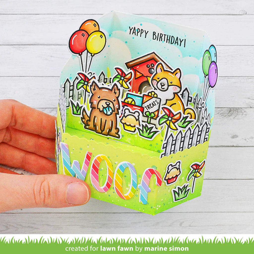 Clear Stamps Yappy Birthday