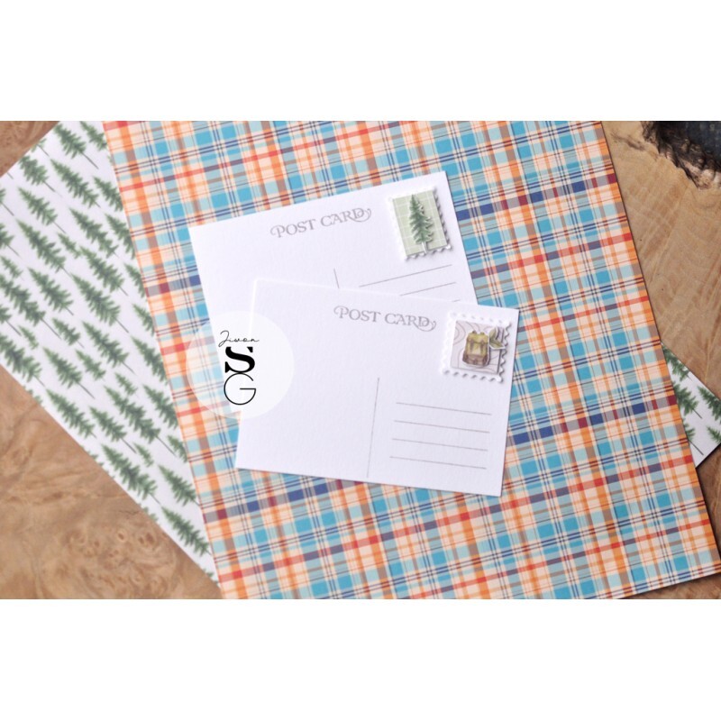 Clear Stamp Carte Postale