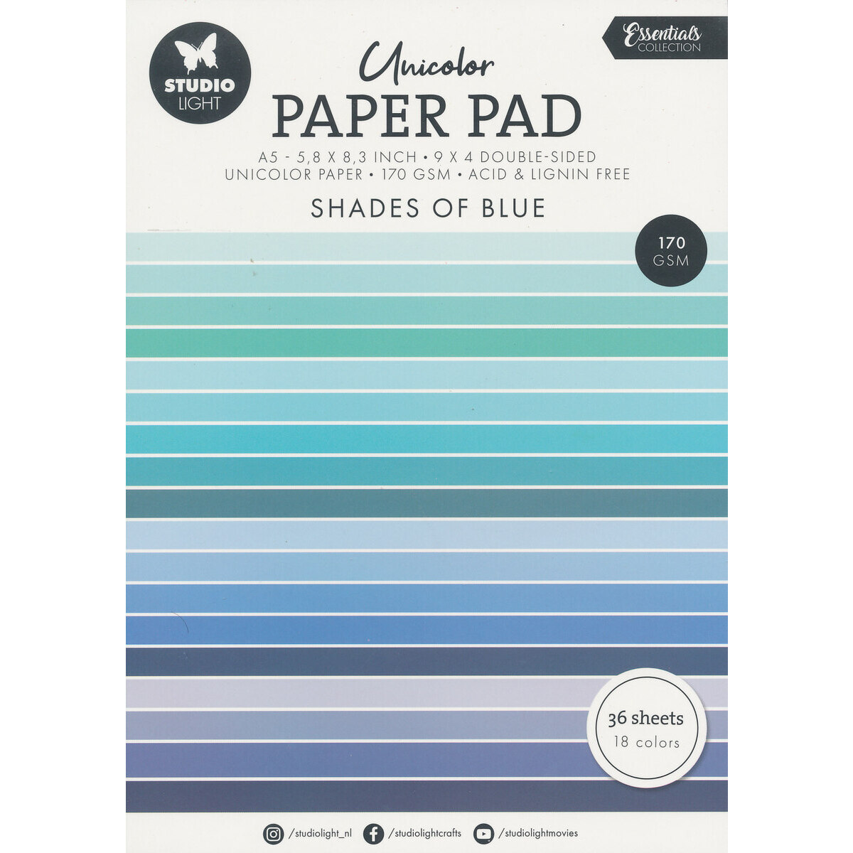 Studio Light Paper Pad Blue