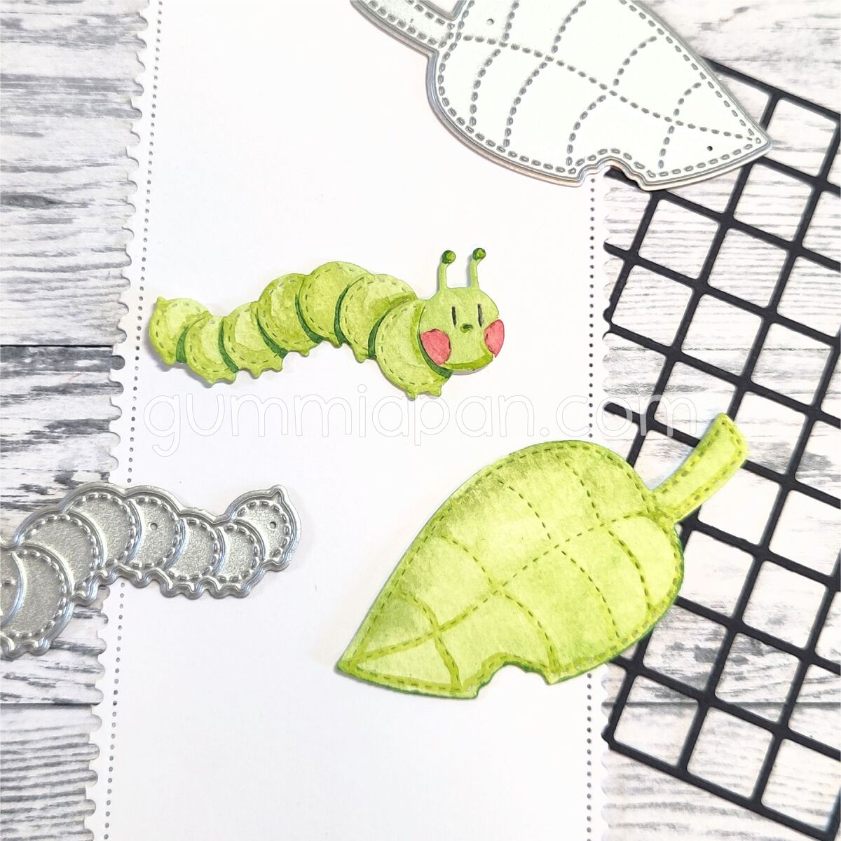 Stanze Larva with Leaf