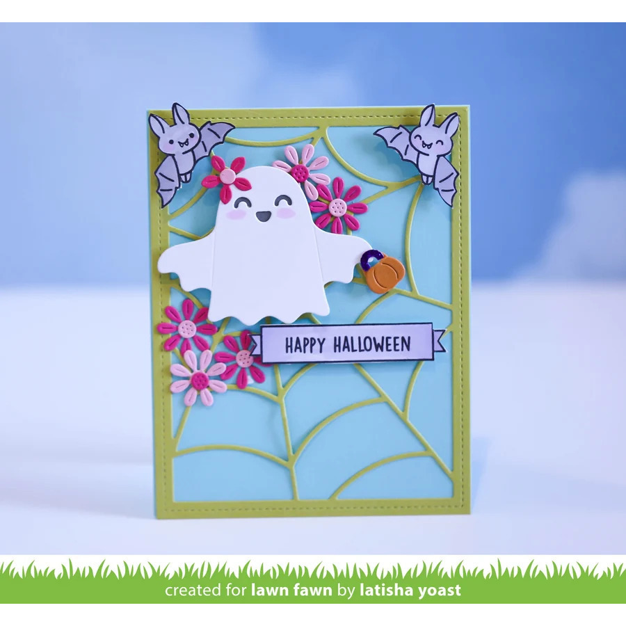 Stanzen Happy Ghost Tag