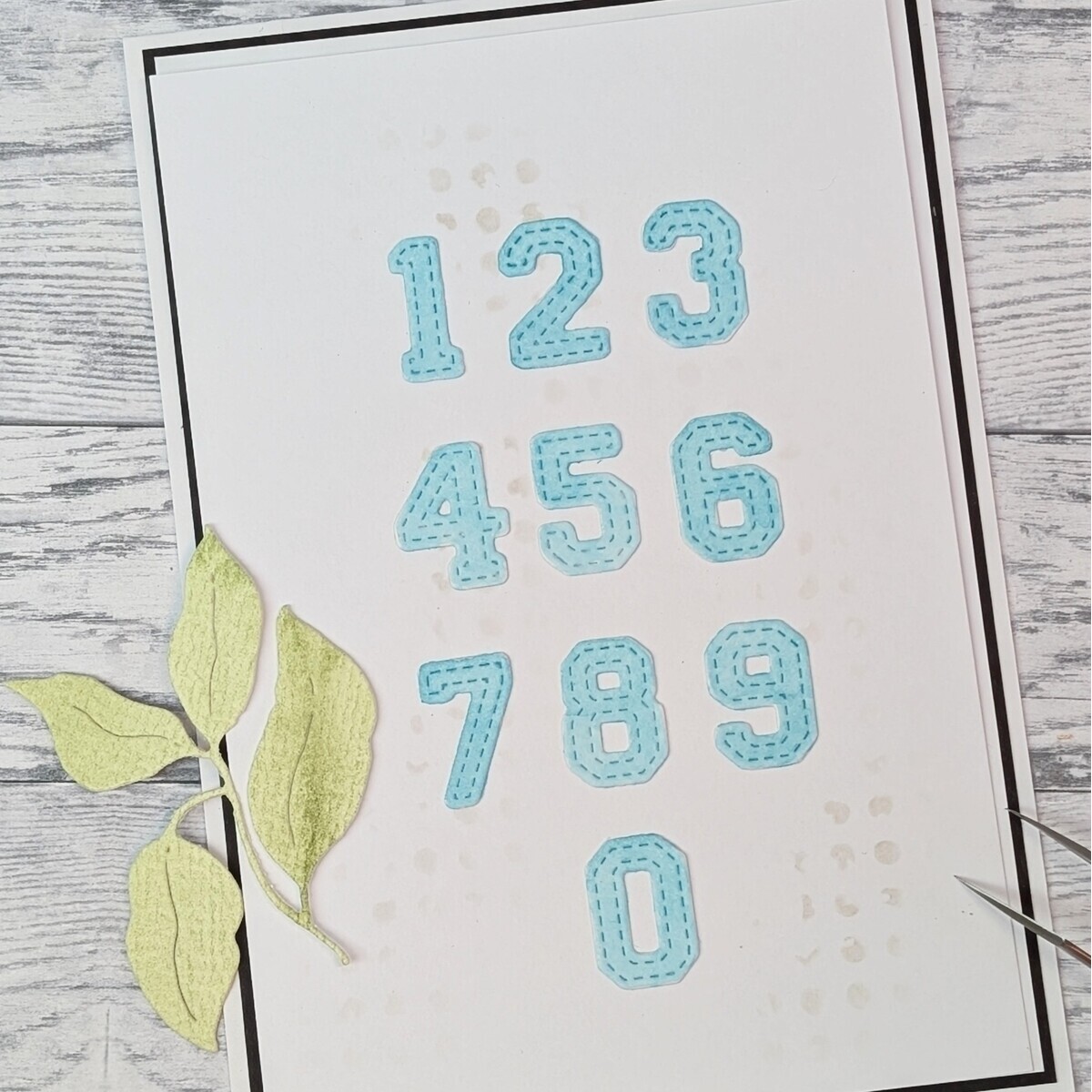 Stanze Stitched Numbers