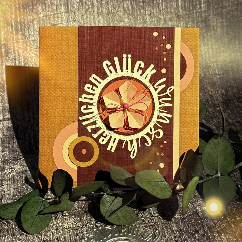 Stanze Herzlichen Glückwunsch Kreis