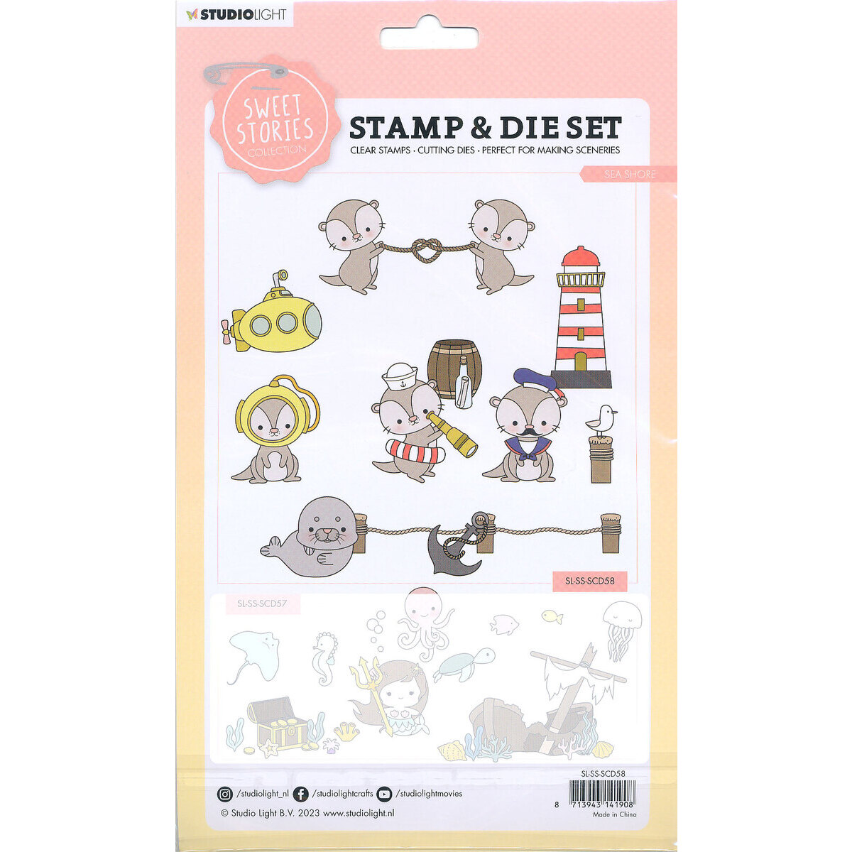 Clear Stamp & Stanze Sweet Stories Nr. 58