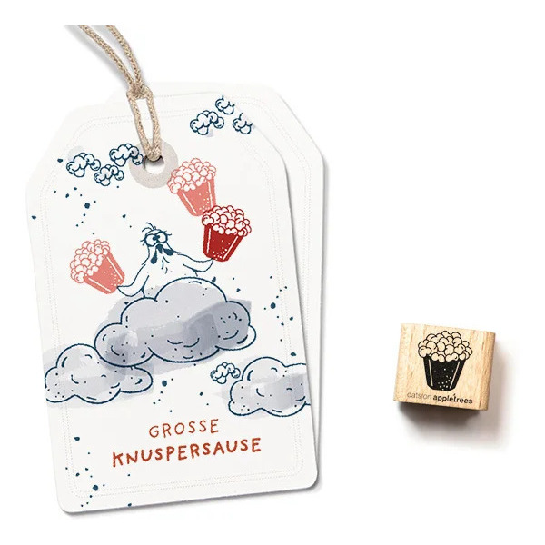 Ministempel Popcorntüte