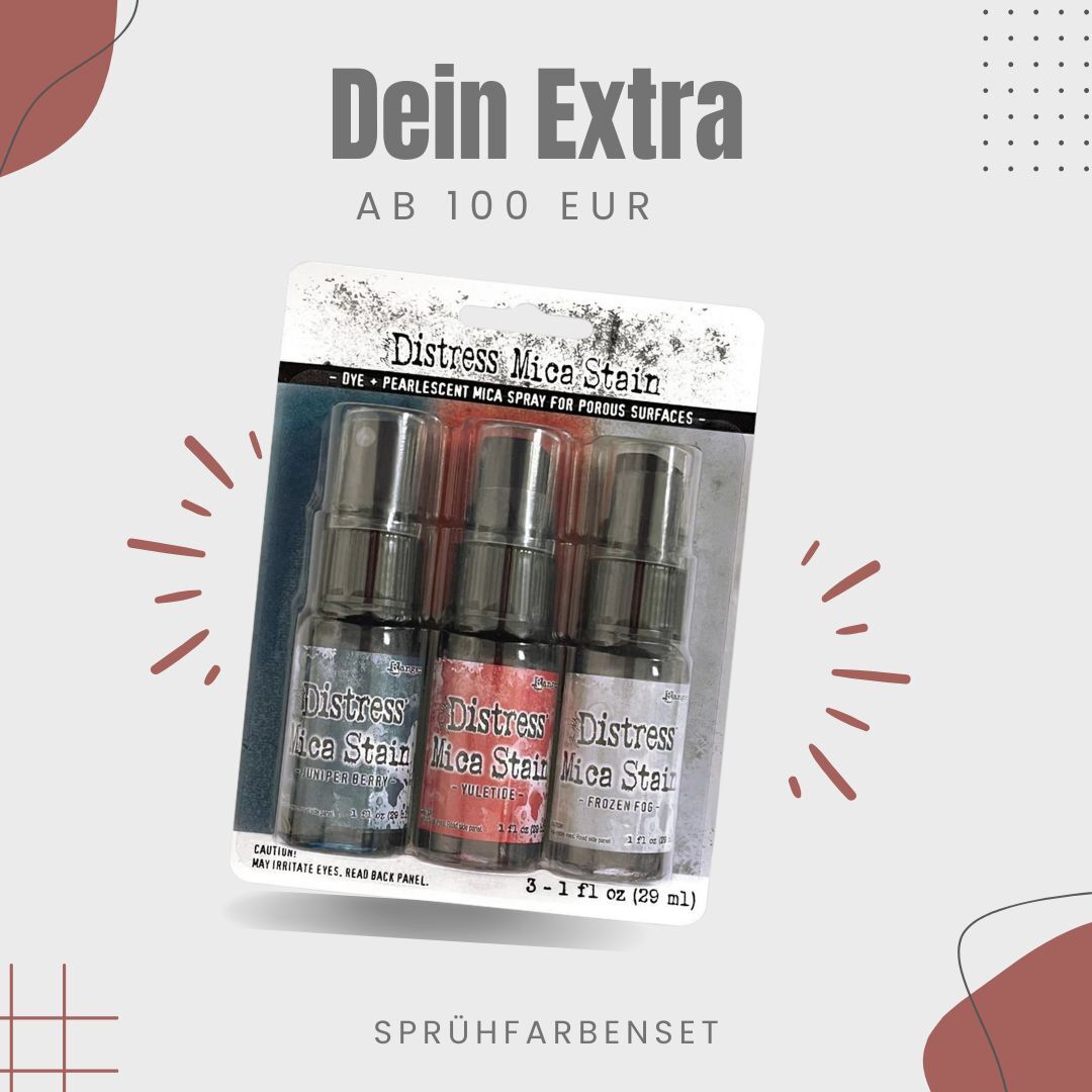 Dein Extra: Distress Mica Stain Holiday Set #5
