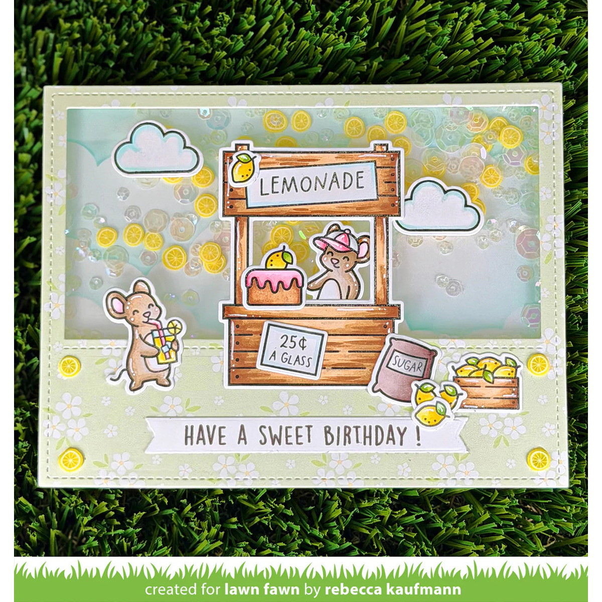 Clear Stamp Make Lemonade! Add-On