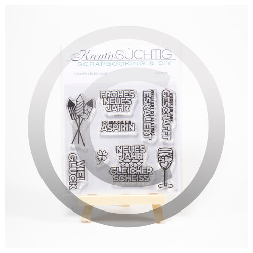 Clear Stamps Frohes neues Jahr