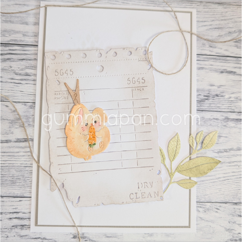 Stanze Old Dry Cleaning Receipt