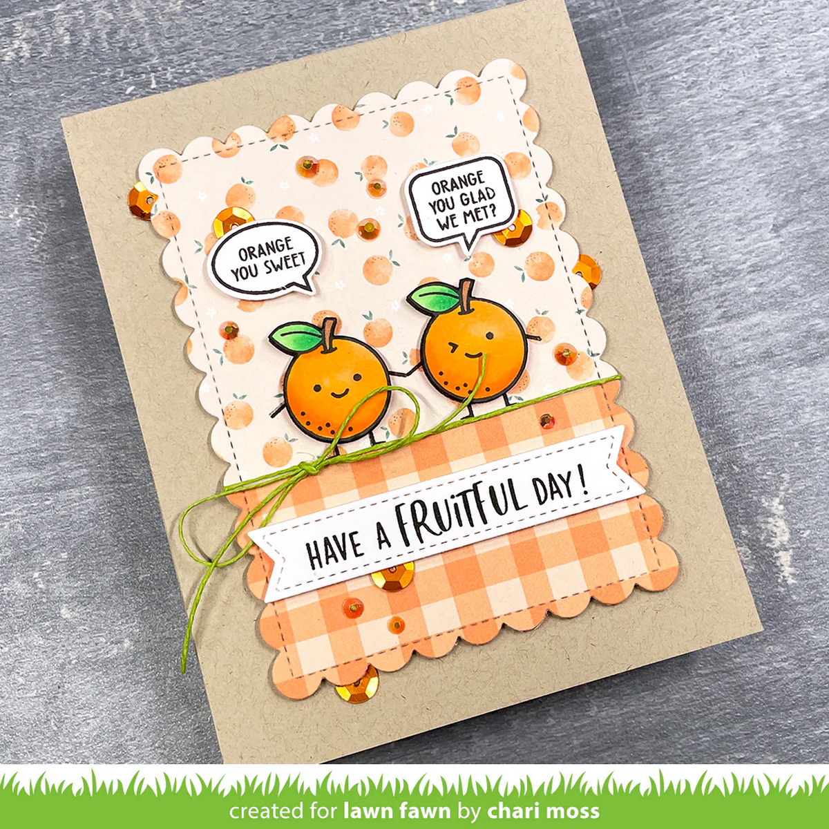 Clear Stamp Fruitful Friends