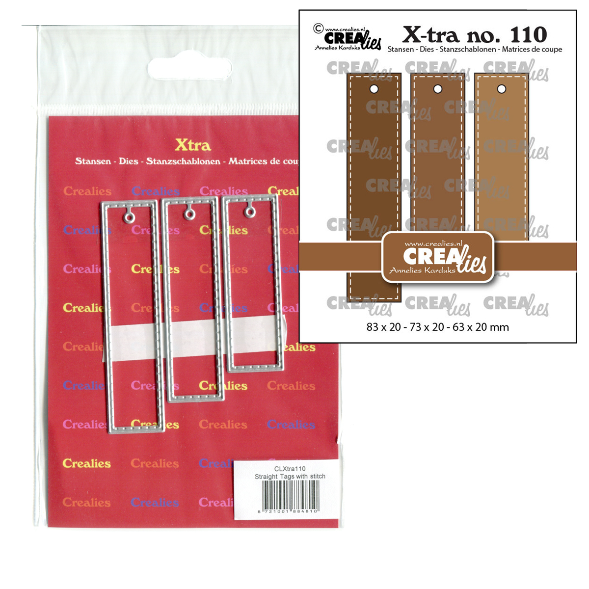 Stanze Gerader Tag Stickrand