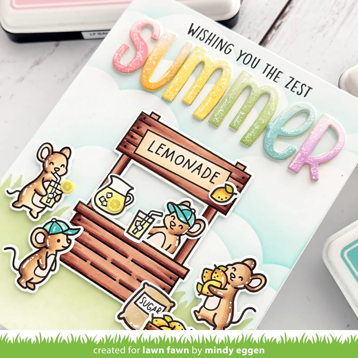 Clear Stamp Make Lemonade!