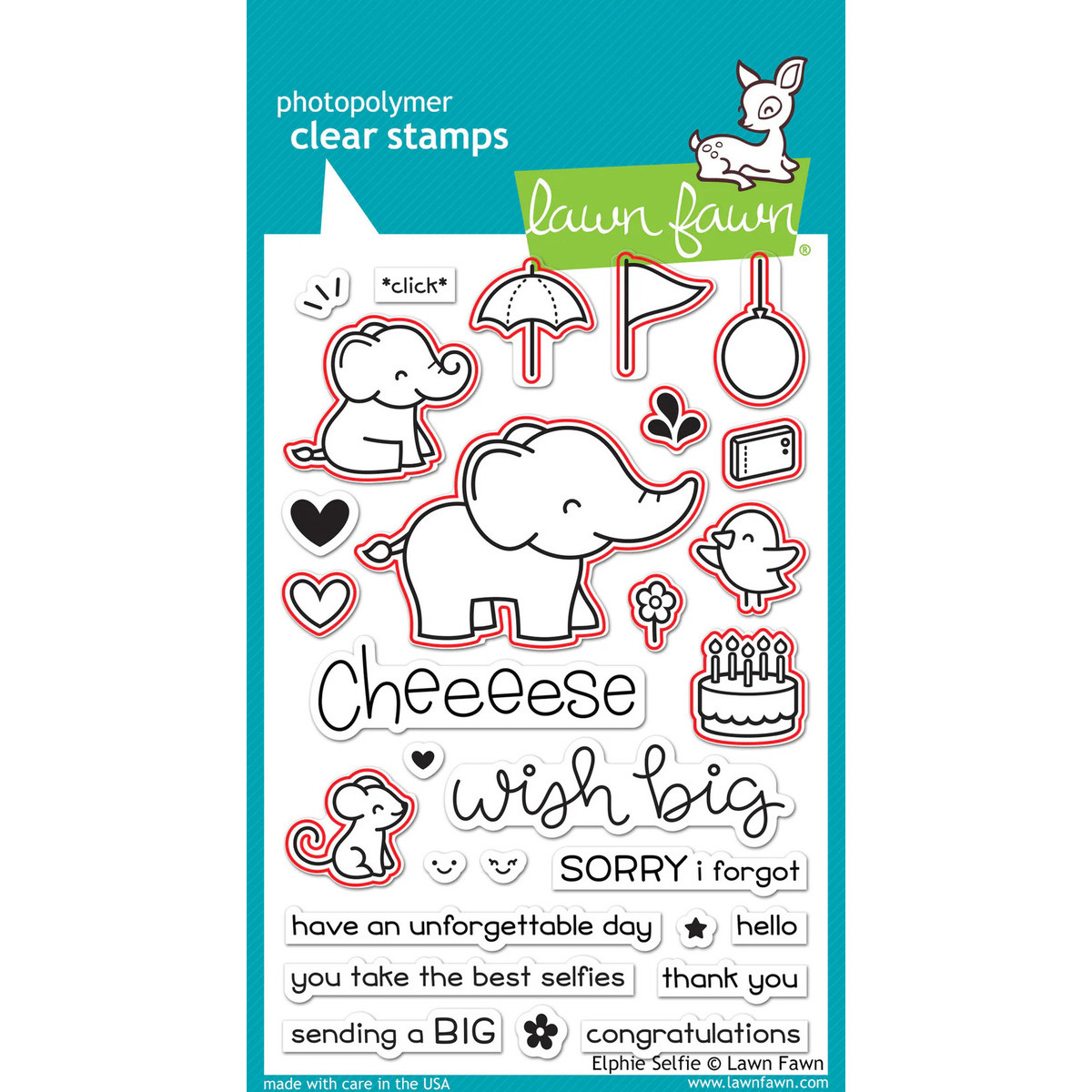 Stanzen Elphie Selfie