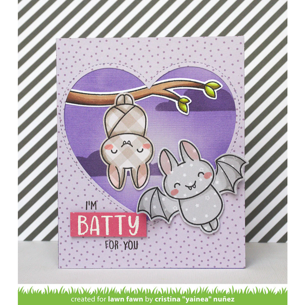 Clear Stamps Batty for you