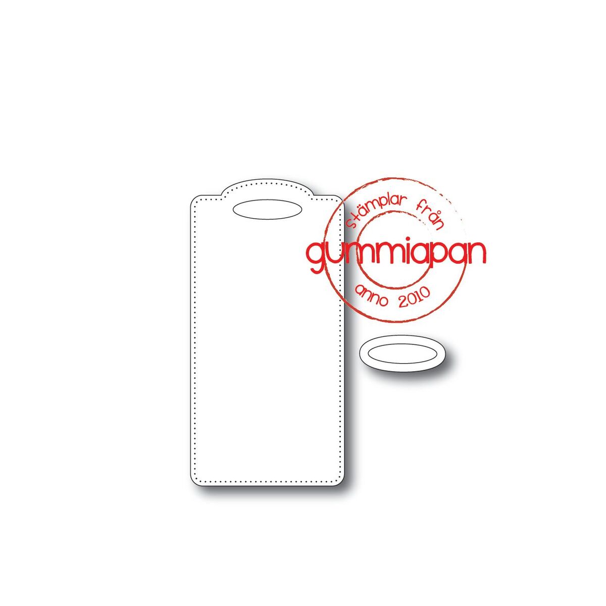 Stanze Pierced Tag