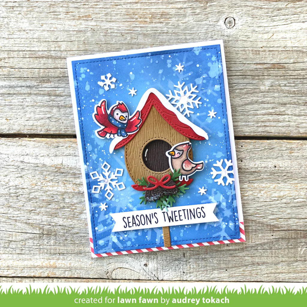 Stanzen Build-A-Birdhouse Christmas Add-on