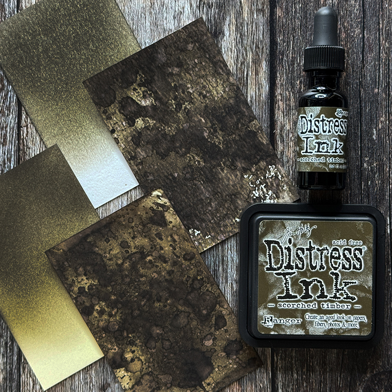 Distress Ink Re-Inker Scorched Timber