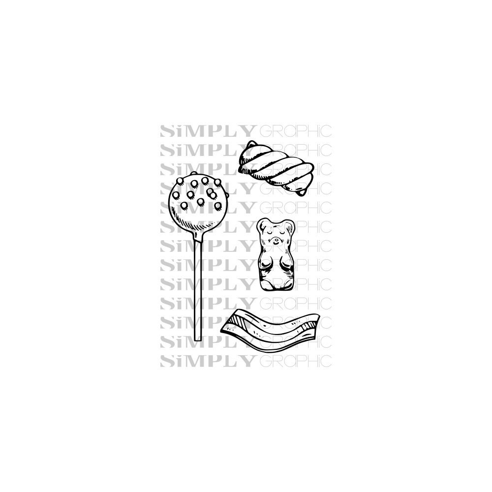 Clear Stamp Friandises