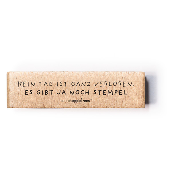 Kein Tag ist verloren
