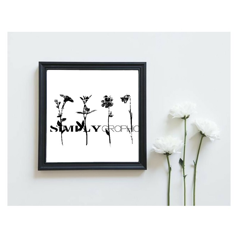 Clear Stamp Fleurs grunge