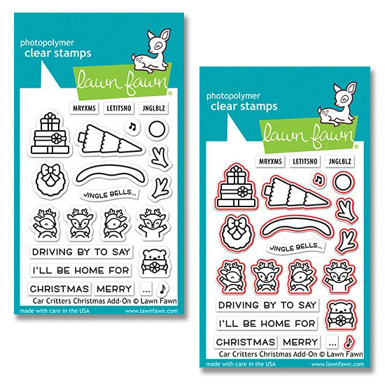Set Stempel/Stanzen Car Critters Christmas Add-On