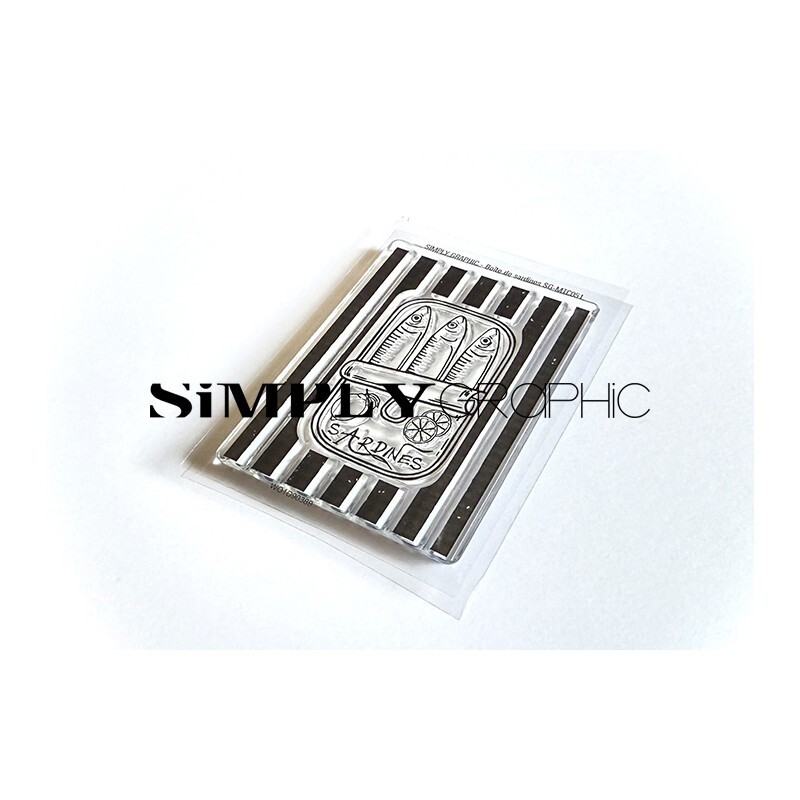 Clear Stamp Boite de Sardines