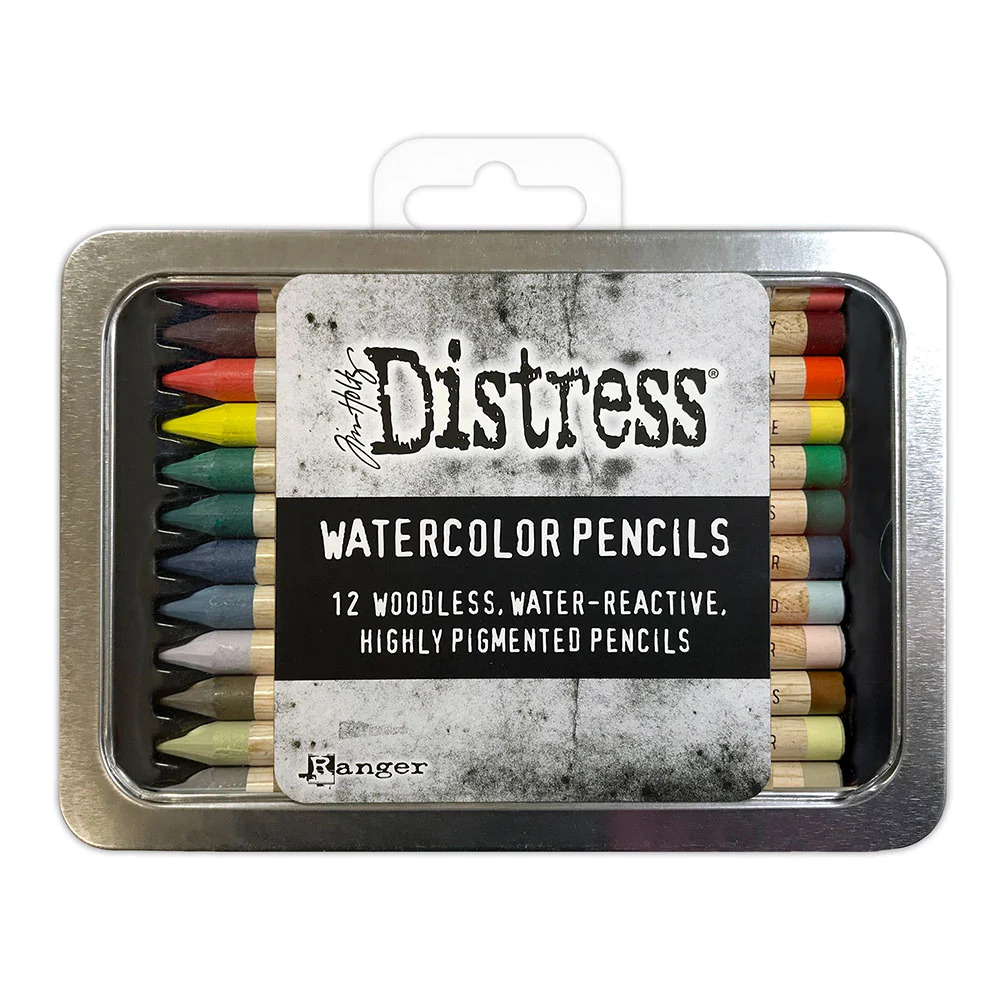 Distress Watercolor Pencils Kit #5