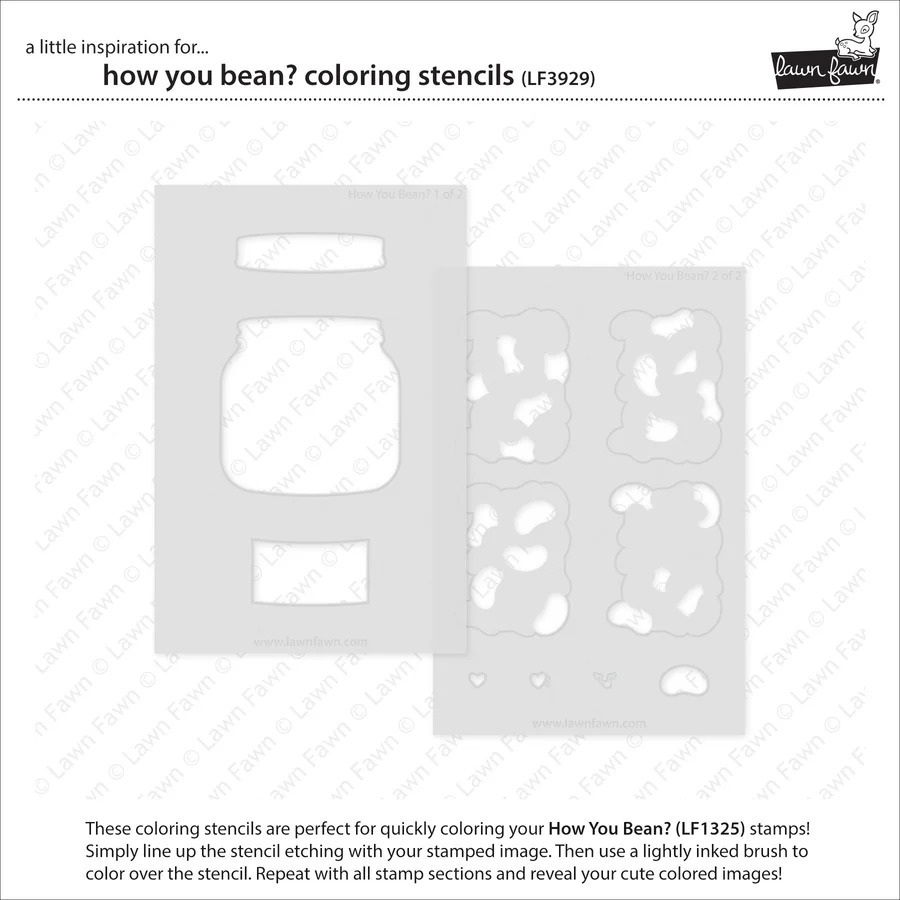 Coloring Stencil How You Bean
