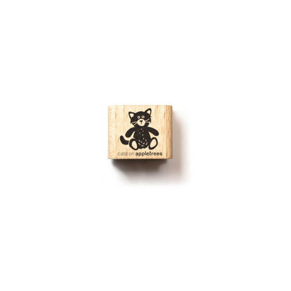Ministempel Plüschkatze