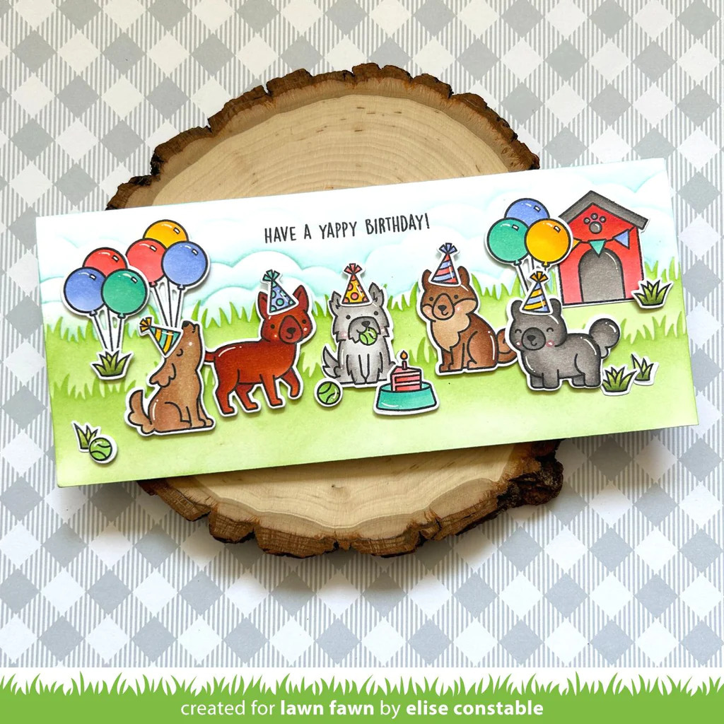 Clear Stamps Yappy Birthday Add-on