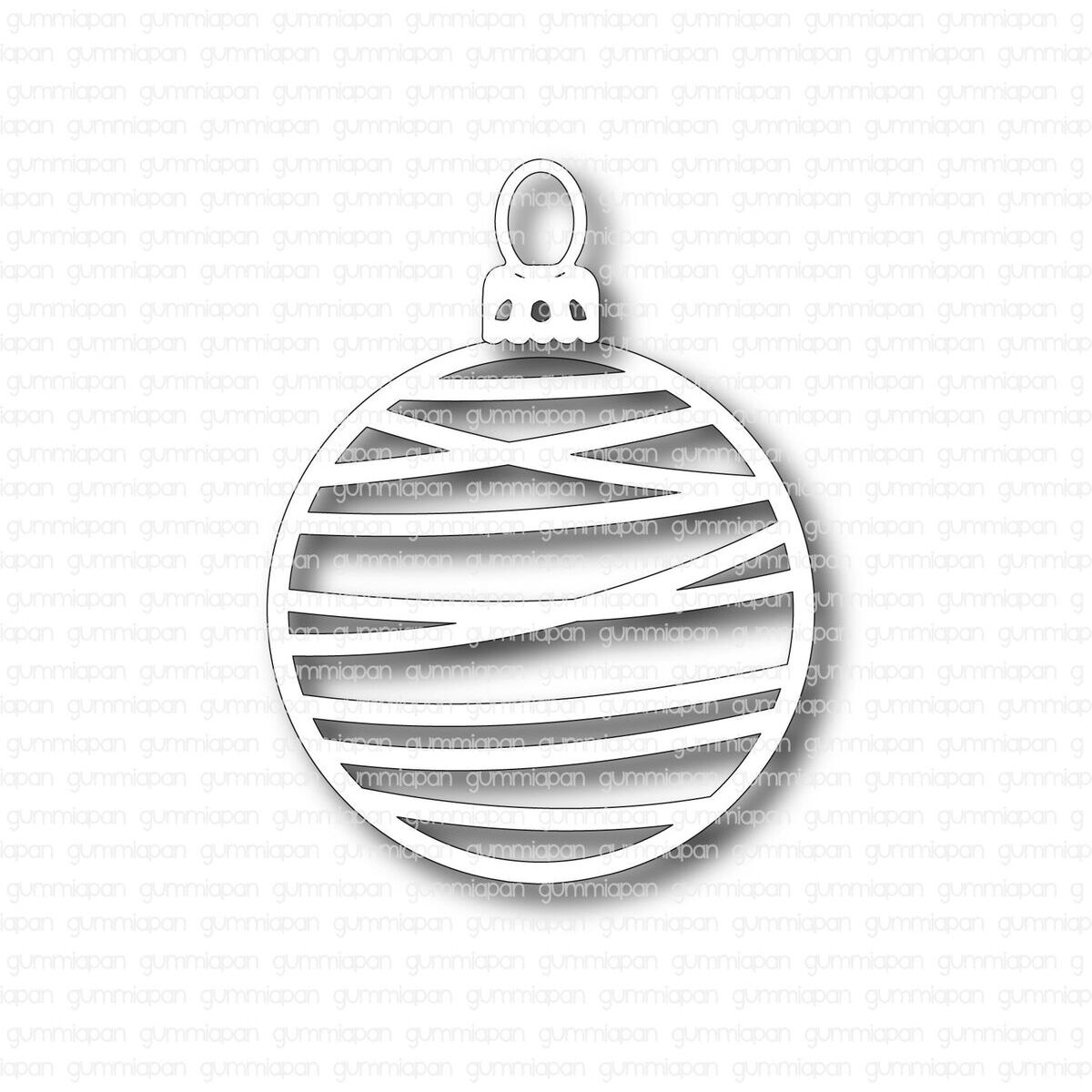 Stanze Striped Christmas Ornament