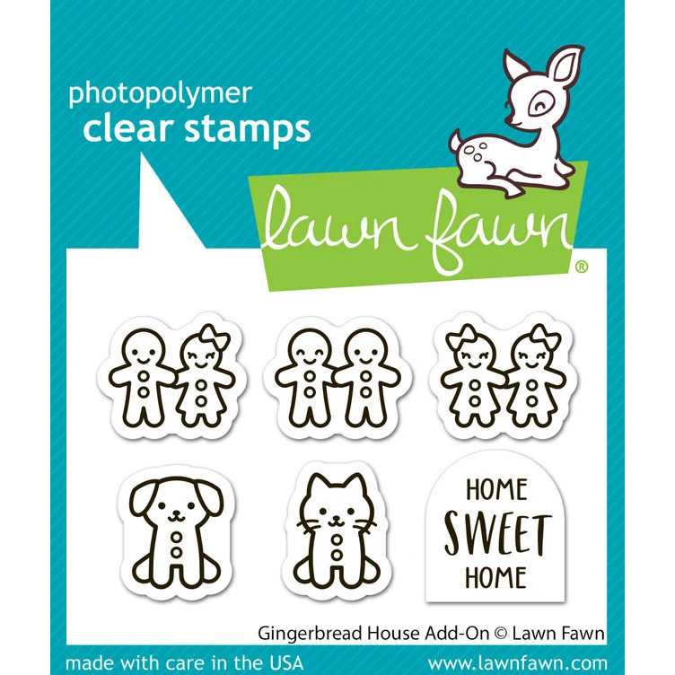 Clear Stamps Gingerbread House Add-On
