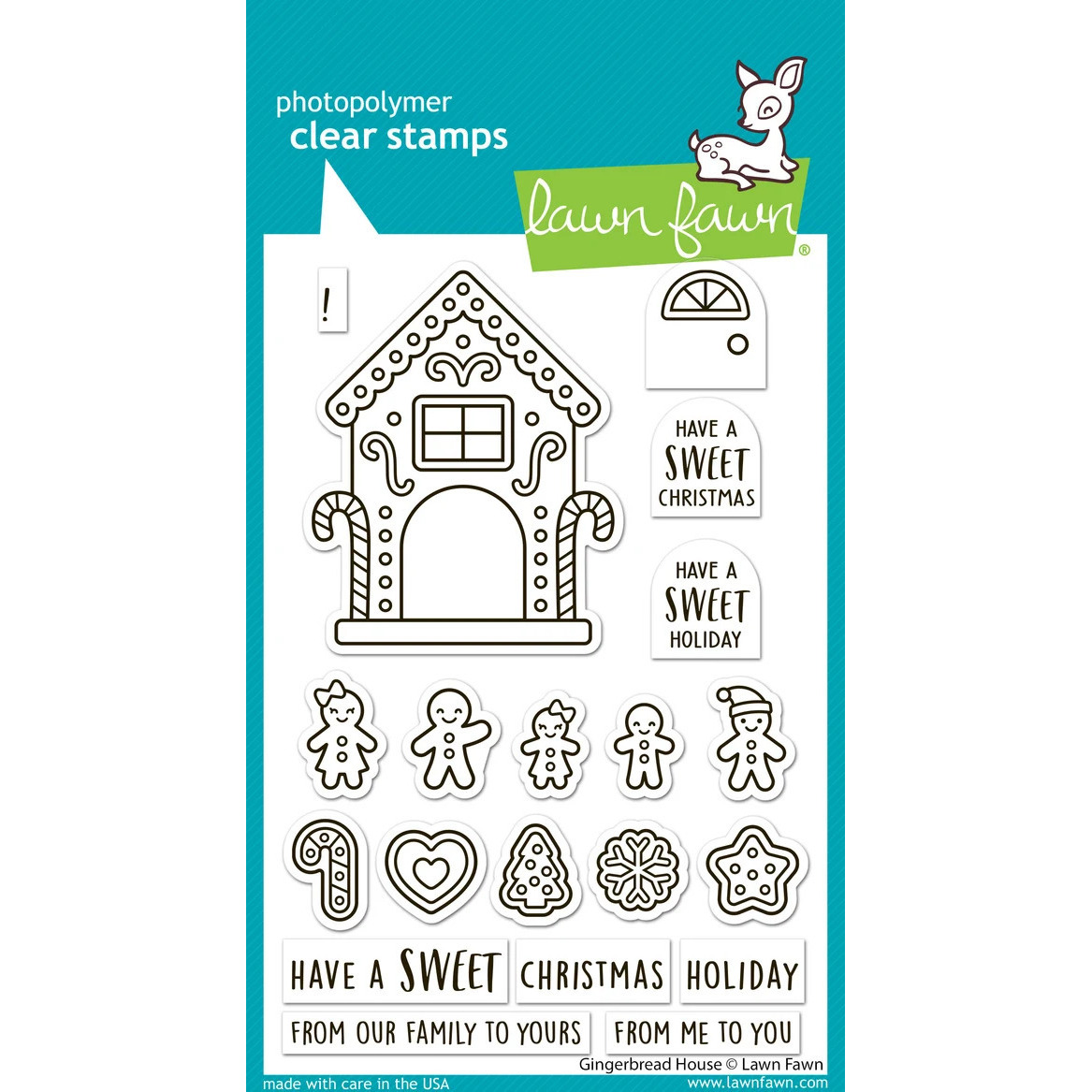 Clear Stamps Gingerbread House
