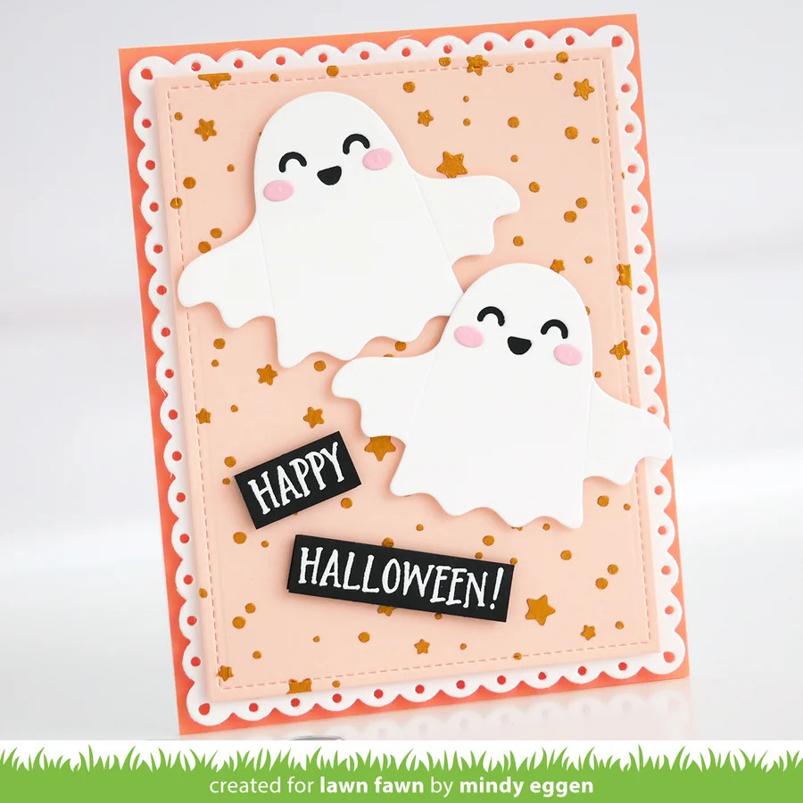 Stanzen Happy Ghost Tag