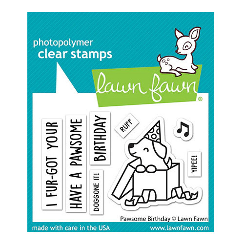 Clear Stamps Pawsome Birthday