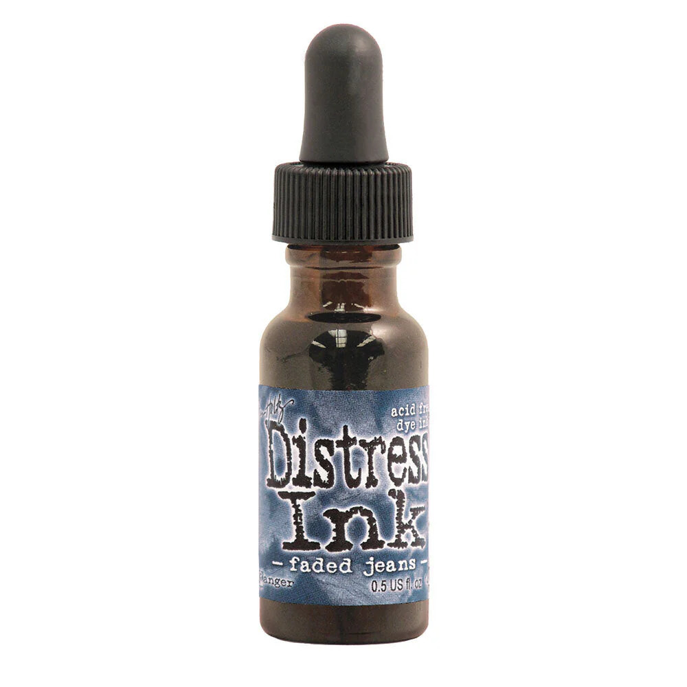 Distress Ink Re-Inker Faded Jeans
