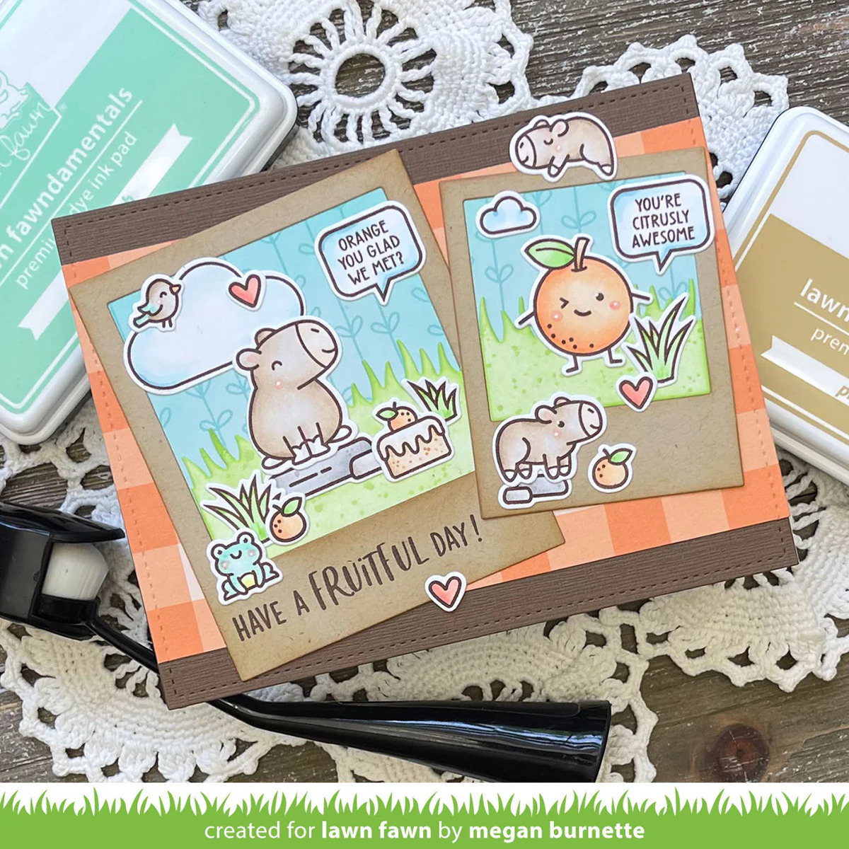 Clear Stamp Fruitful Friends