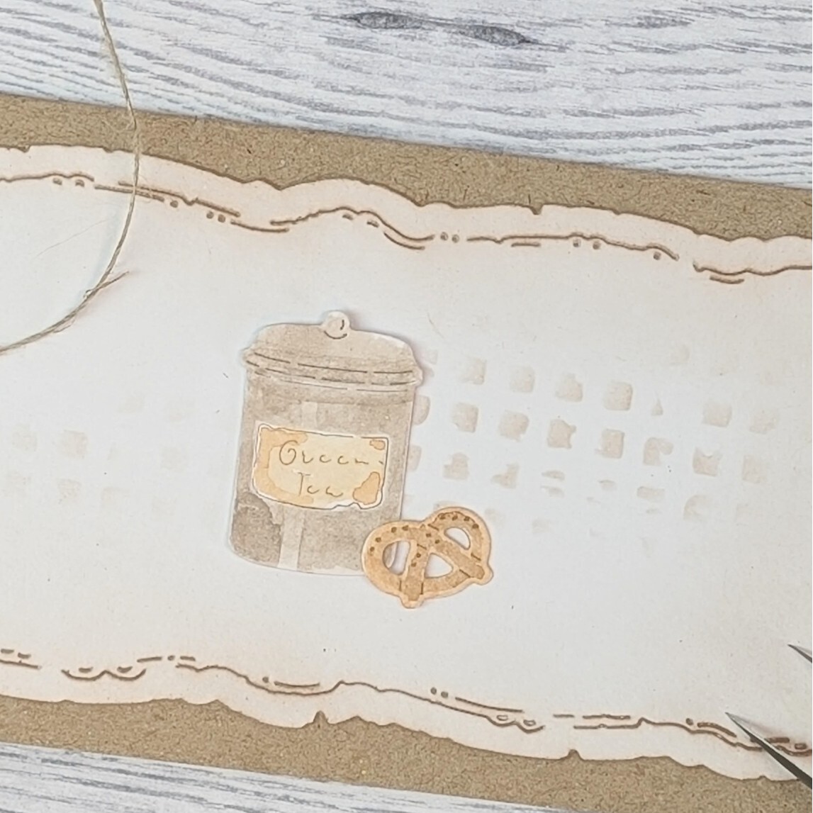 Stanze Green Tea and Pretzel