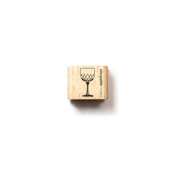 Ministempel Weinglas
