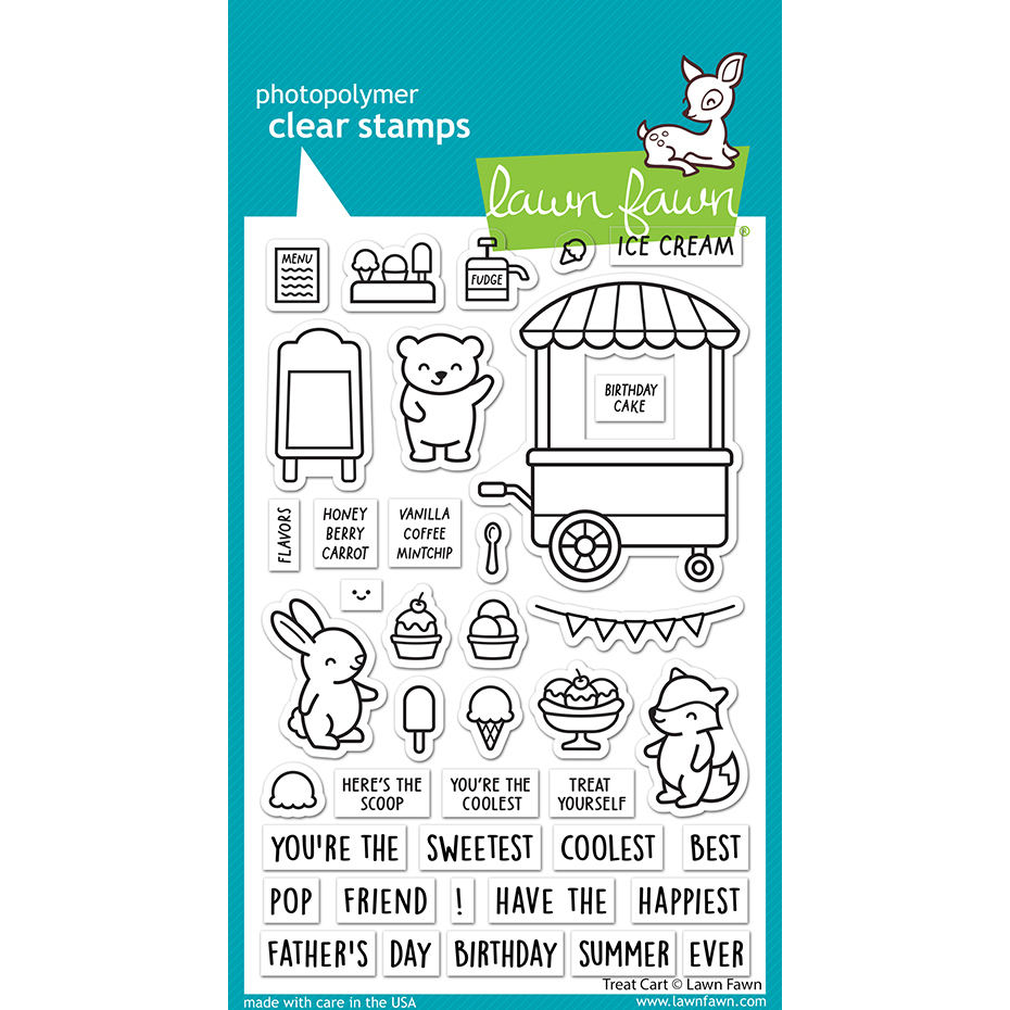 Clear Stamp Treat Cart Clear Stamp Treat Cart