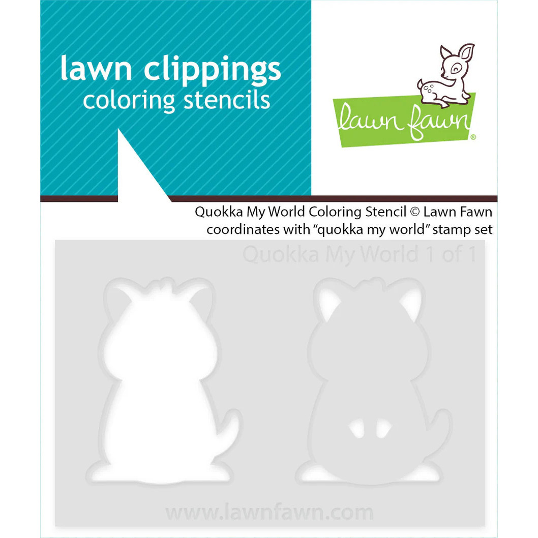 Coloring Stencils Quokka My Worlds