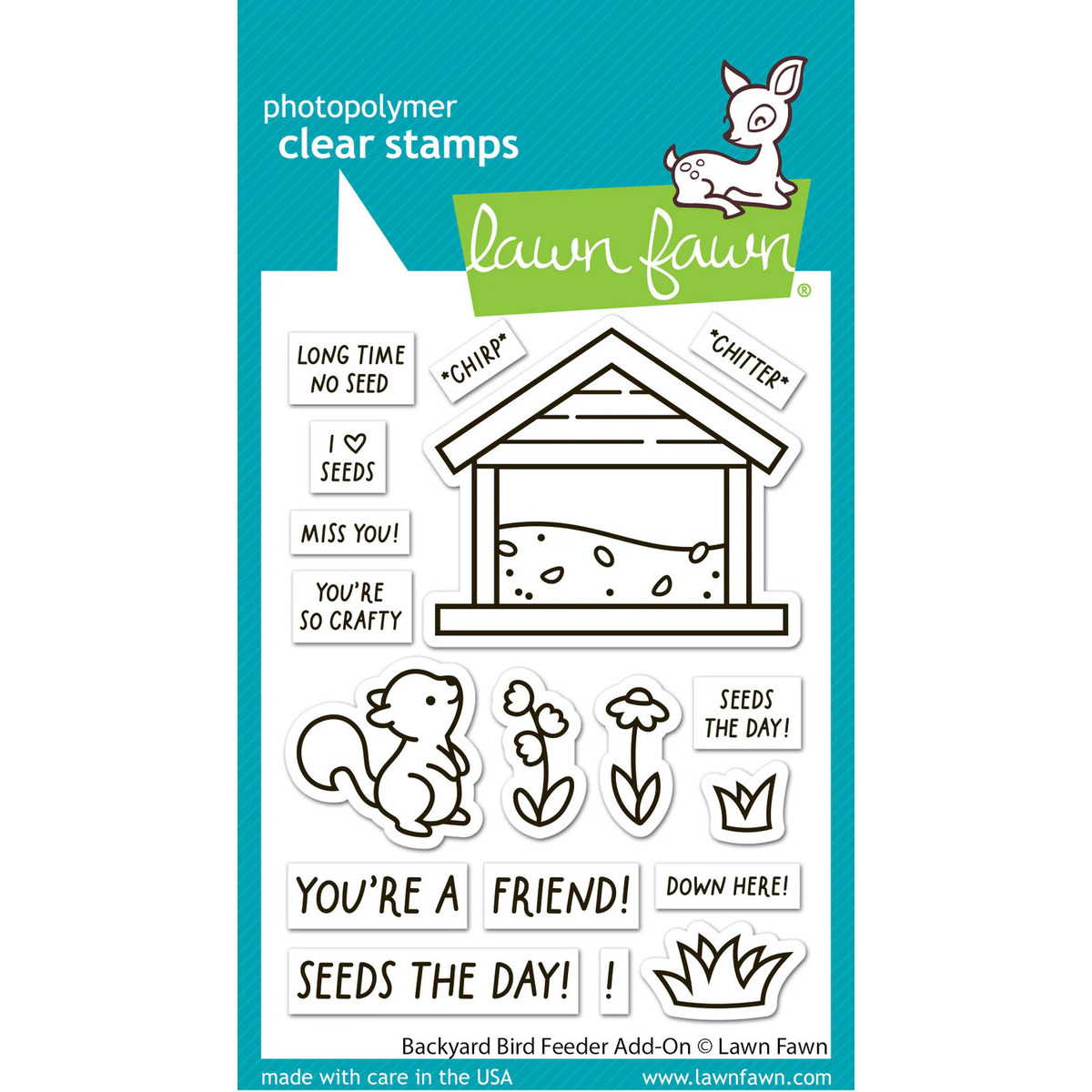 Clear Stamp Backyard Bird Feeder Add-on Clear Stamp Backyard Bird Feeder Add-on