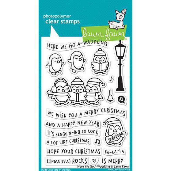 Clear Stamp Set Here We Go A-Waddling Clear Stamp Set Here We Go A-Waddling