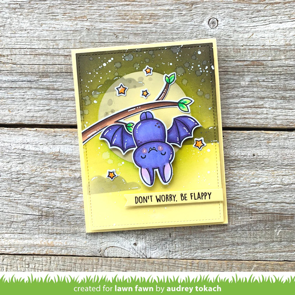 Clear Stamps Batty for you