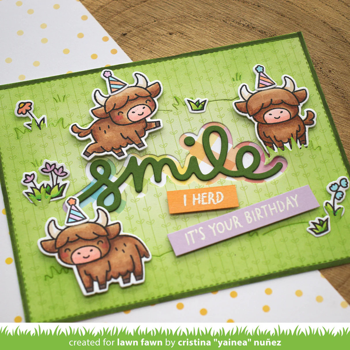 Clear Stamp Highland Cows!