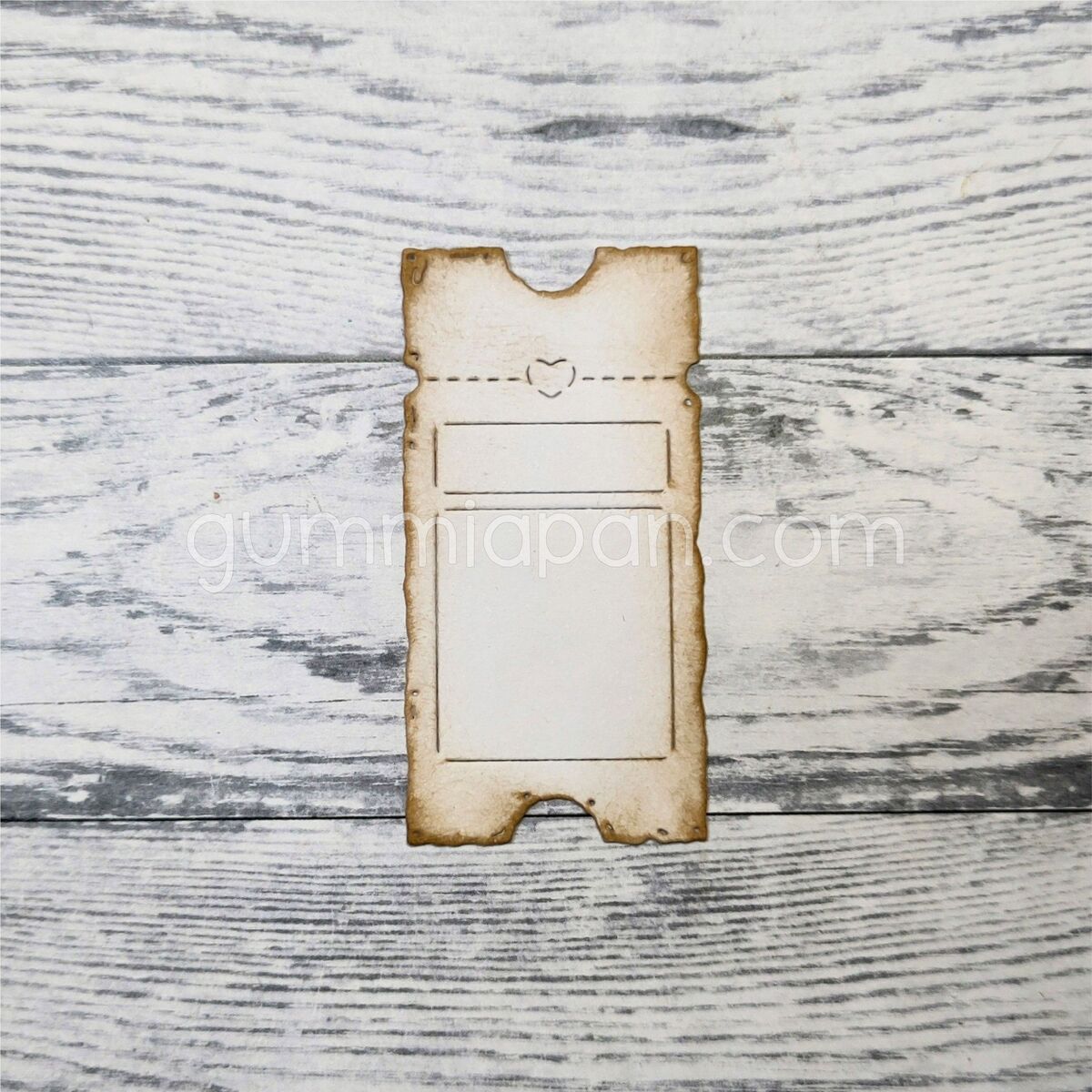 Stanze Old Ticket with a Heart