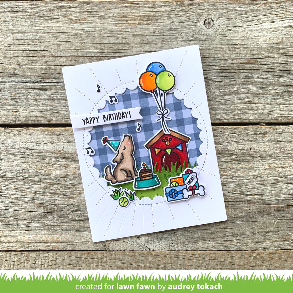 Clear Stamps Yappy Birthday